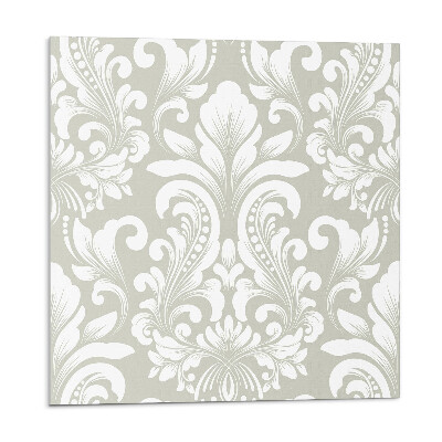 Plăcile de vinil Model de plante cu ornamente