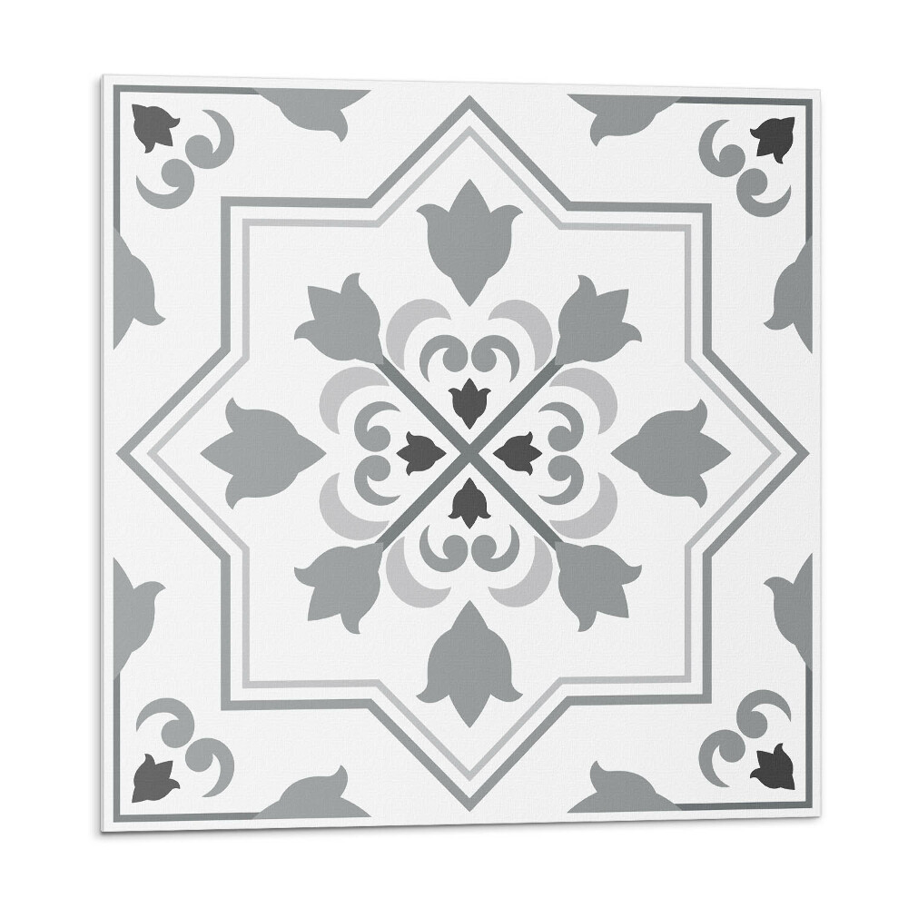 Plăcile de vinil Model cu motive florale