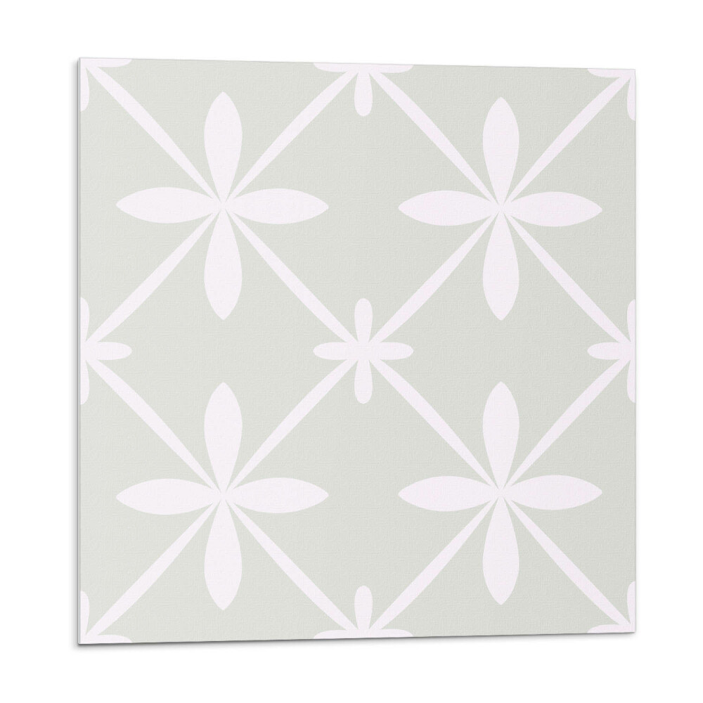 Plăci de vinil Model floral în plasă