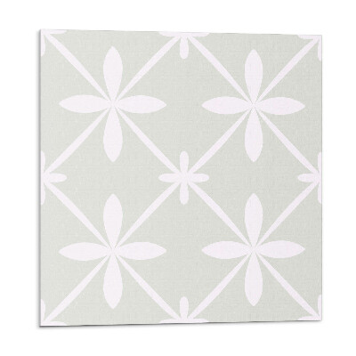 Plăci de vinil Model floral în plasă