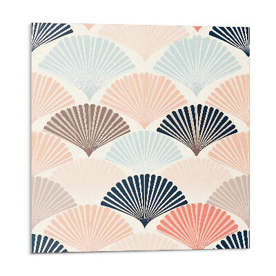 Plăcile de vinil Model de evantai în valuri