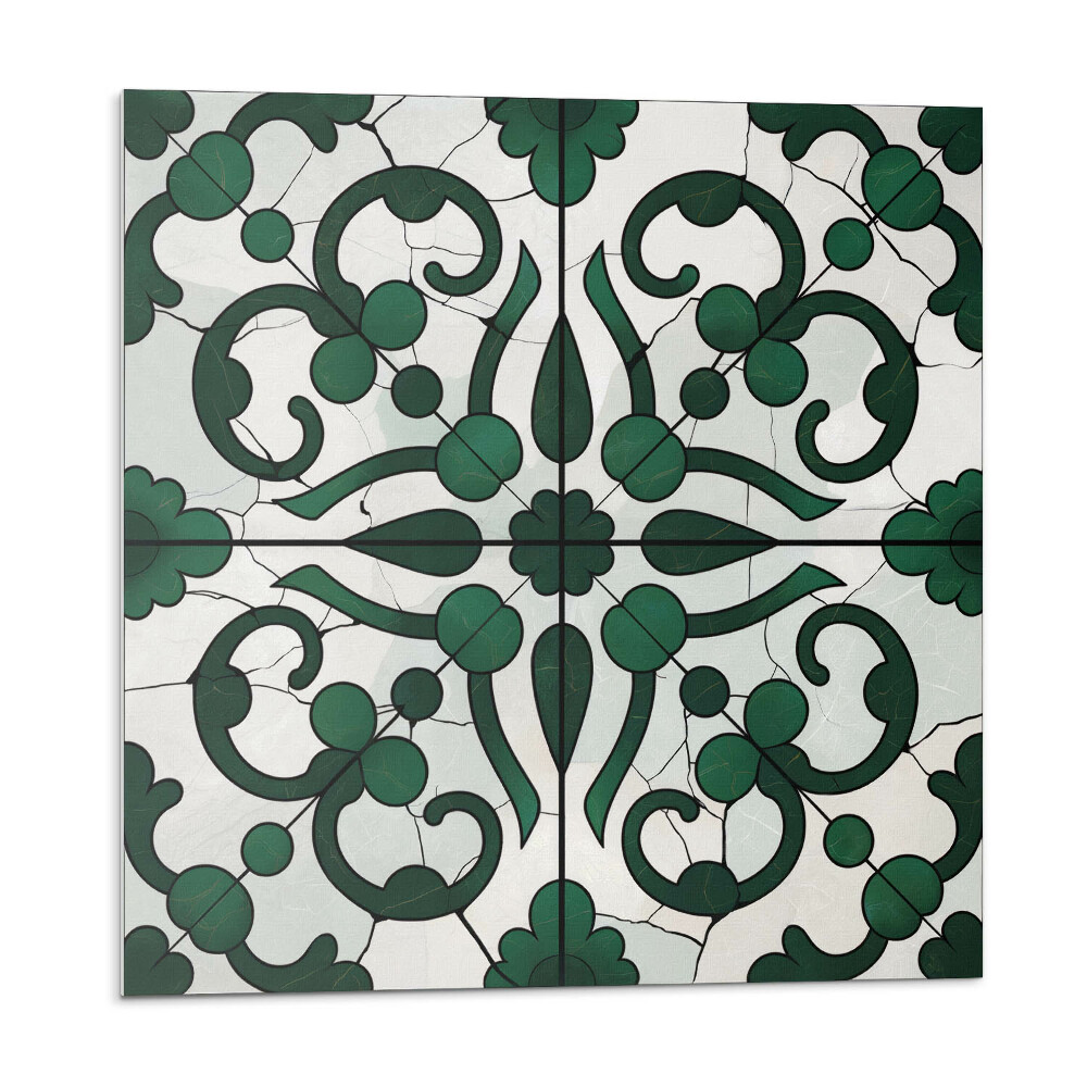 Plăci de vinil Model de plante cu ornamente