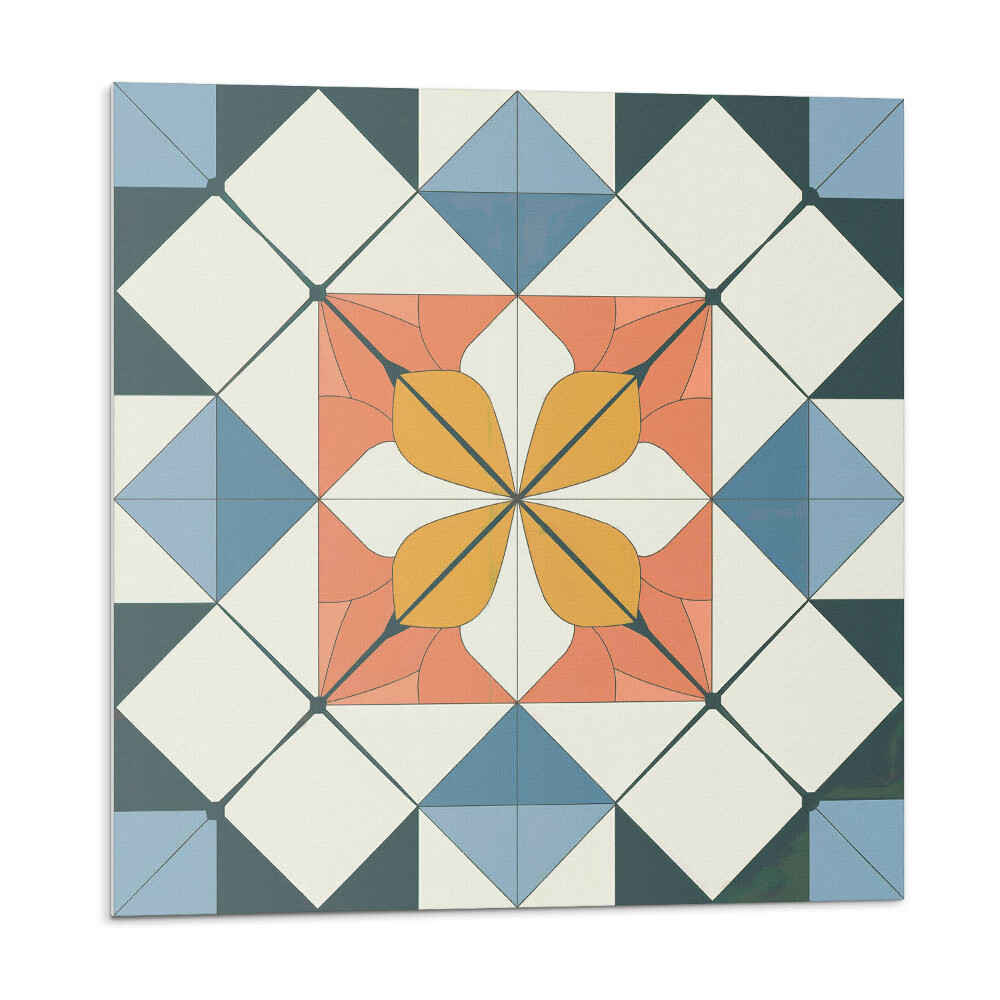 Panouri de vinil PVC Model floral geometric