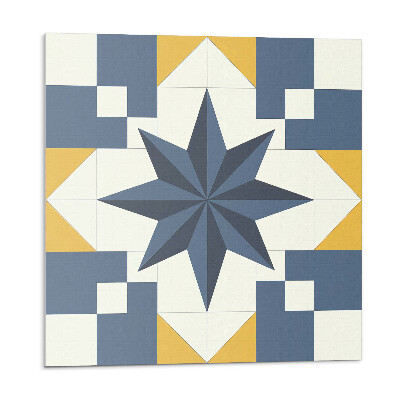 Plăci de vinil Model geometric de stea