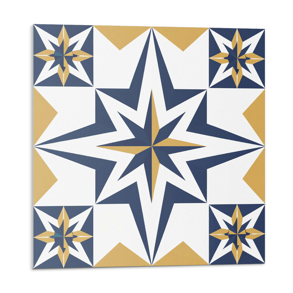 Panouri de vinil PVC Stele geometrice în pătrate