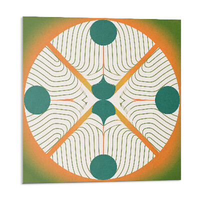 Panouri de vinil PVC Model circular abstract