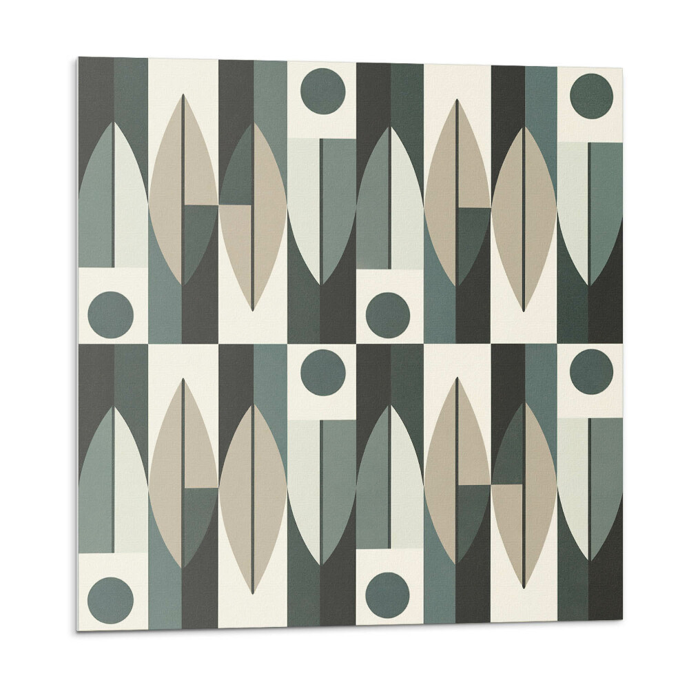 Plăcile de vinil Model geometric abstract