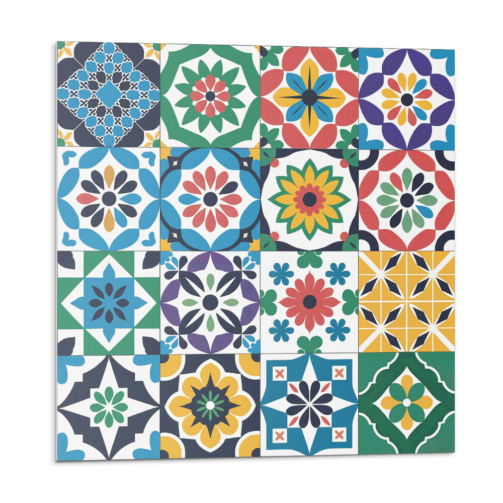 Panouri de vinil PVC Modele de mozaic în carouri