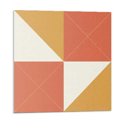 Panouri de vinil PVC Geometrie în tonuri calde