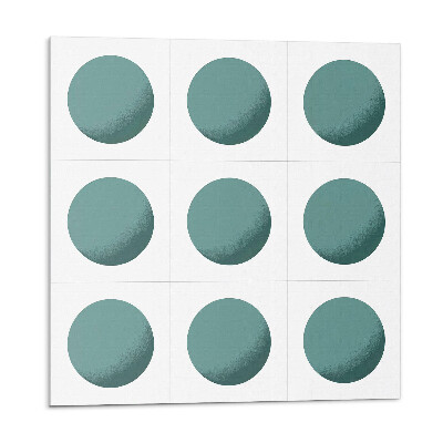 Plăci de vinil Cercuri geometrice într-o grilă