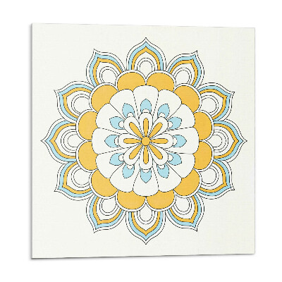 Panouri de vinil PVC Model floral de mandală