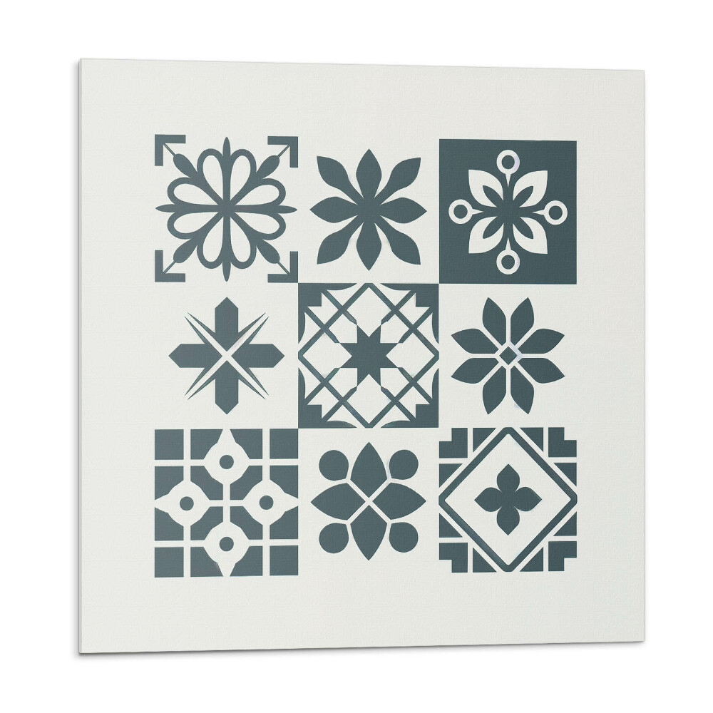 Panouri de vinil PVC Modele geometrice în machetă