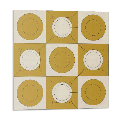 Plăcile de vinil Model geometric cu cercuri