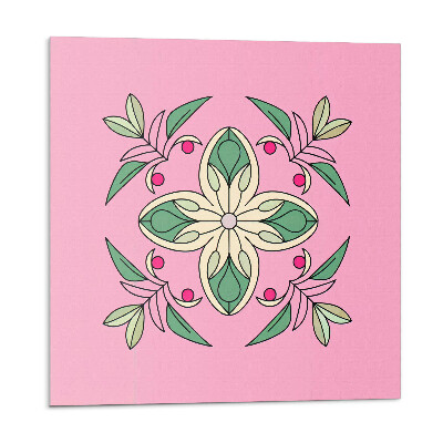 Panouri de vinil PVC Model floral cu frunze