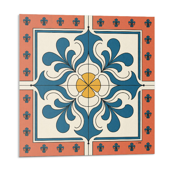 Plăcile de vinil Model popular cu flori