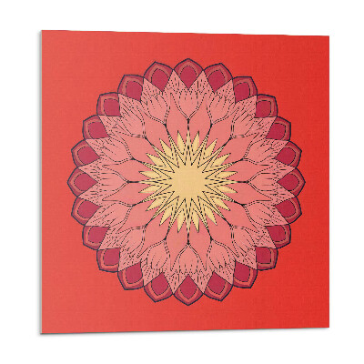 Plăci de vinil Model floral de mandală