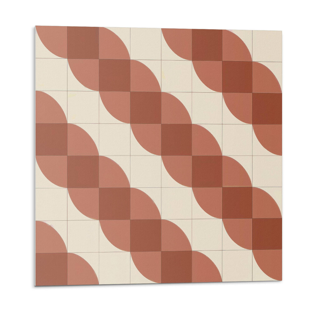 Plăci de vinil Model geometric ondulat