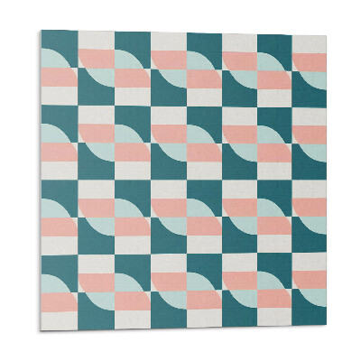 Plăcile de vinil Model geometric în carouri