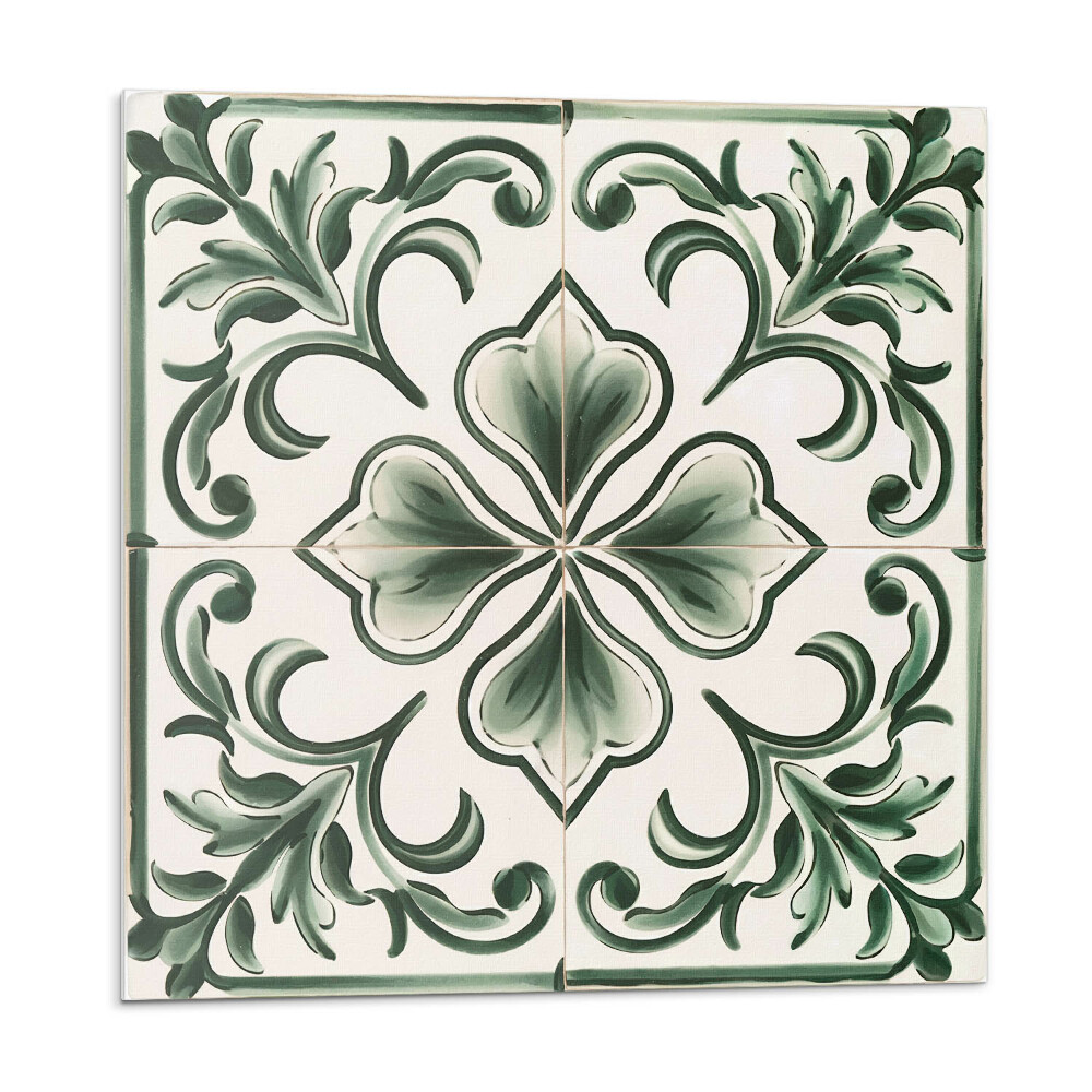 Plăci de vinil Model cu frunze și inimioare