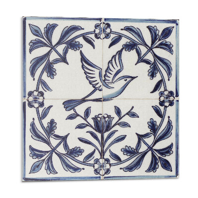 Panouri de vinil PVC Motivul păsării printre plante