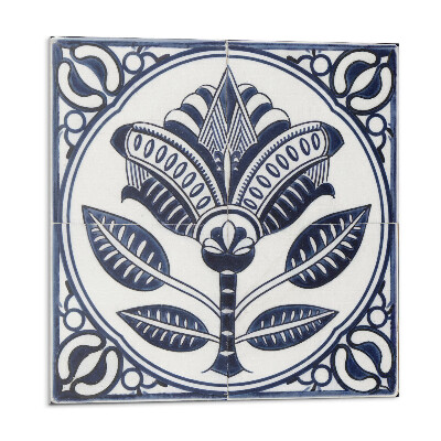 Panouri de vinil PVC Model ceramic floral