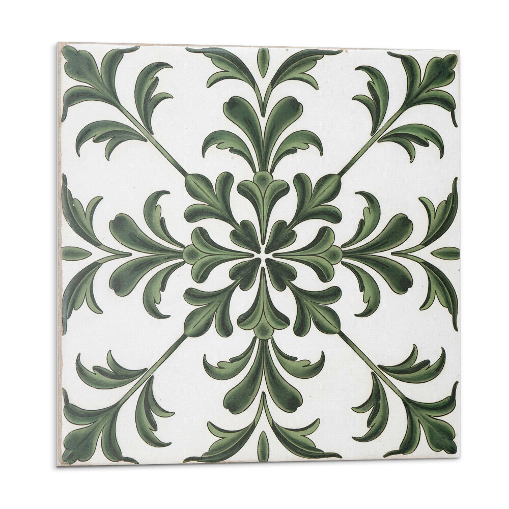 Plăci de vinil Motiv vegetal pe faianță