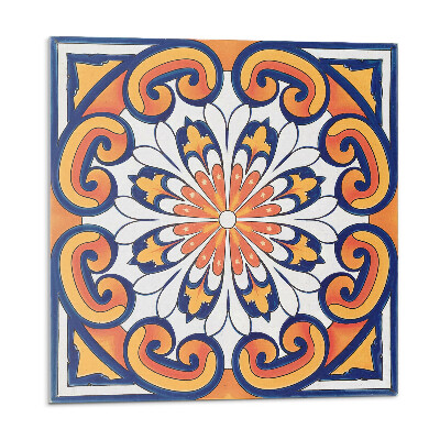 Plăci de vinil Model floral pe fundal