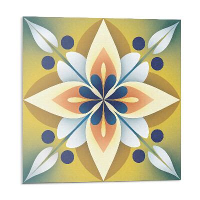 Plăci de vinil Model floral de mandală