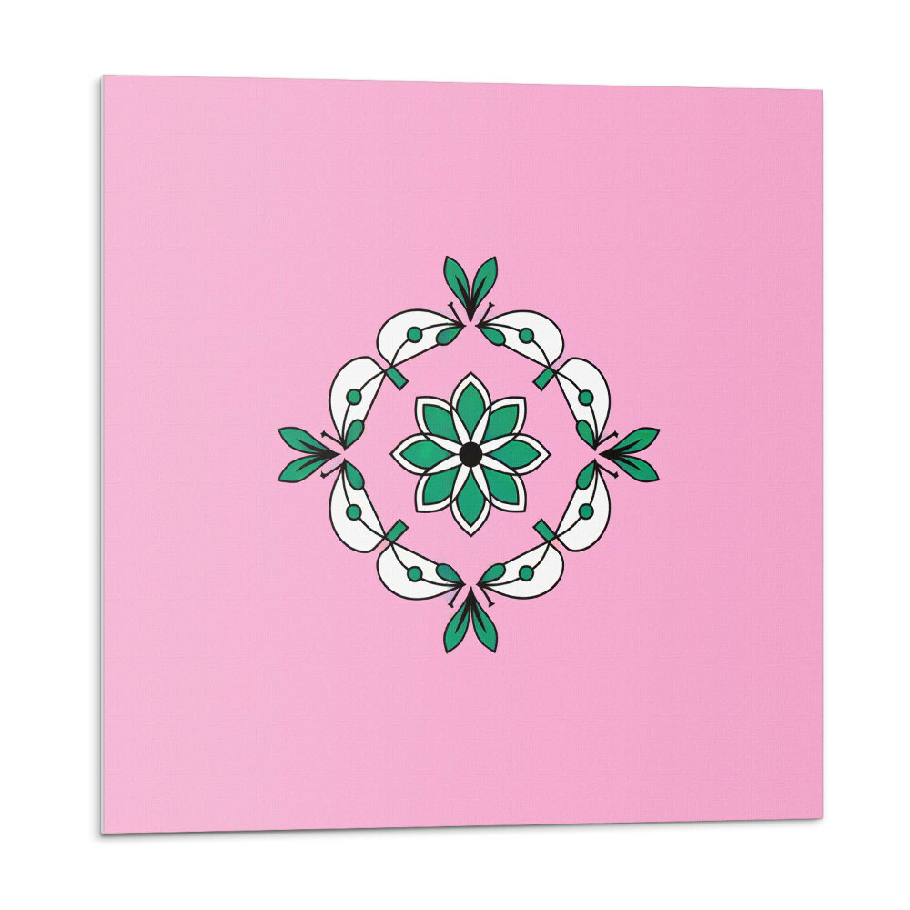 Panouri de vinil PVC Model floral cu frunze