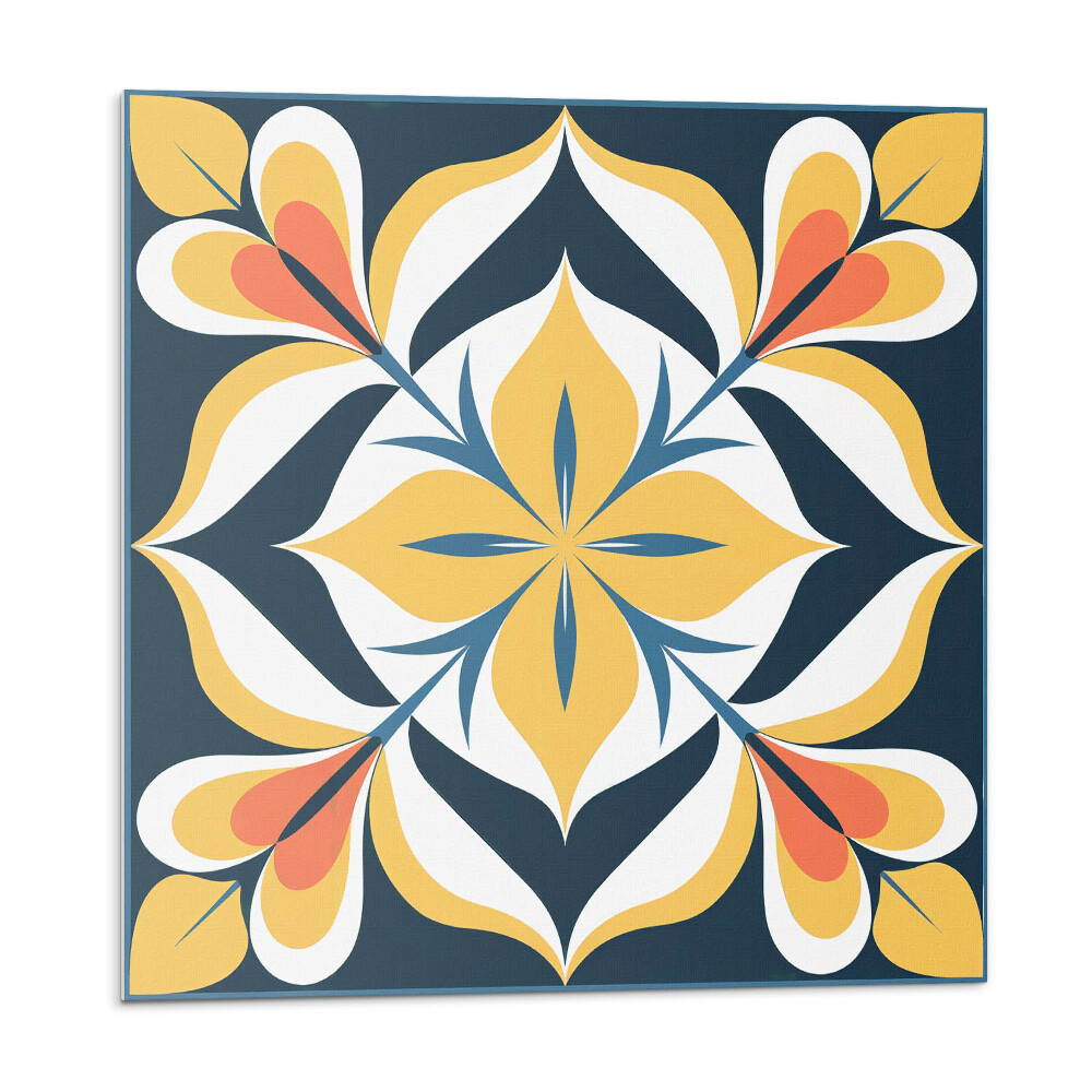 Plăci de vinil Model floral elegant