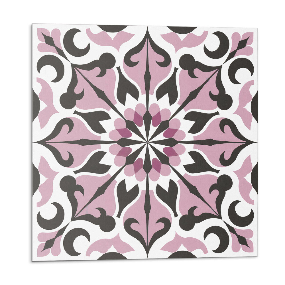 Plăcile de vinil Model de plante în simetrie