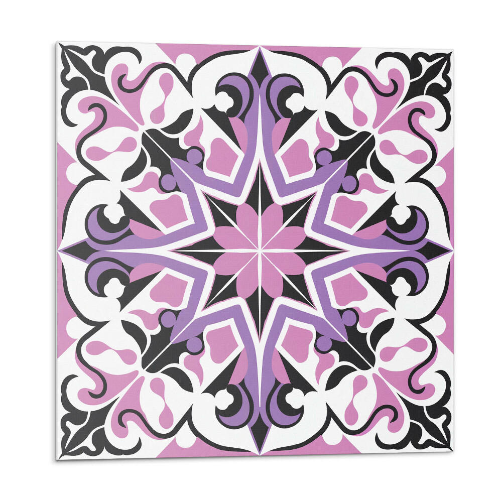 Plăci de vinil Model floral cu stea