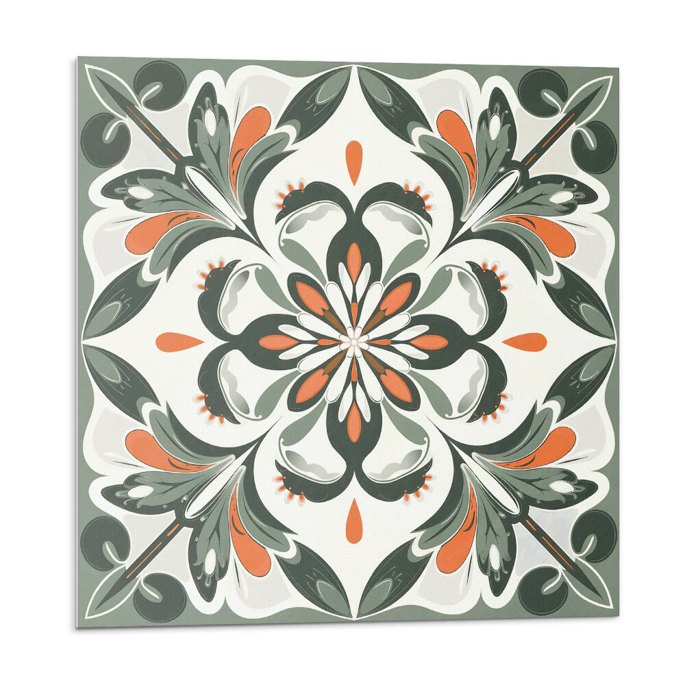 Plăci de vinil Model floral cu frunze