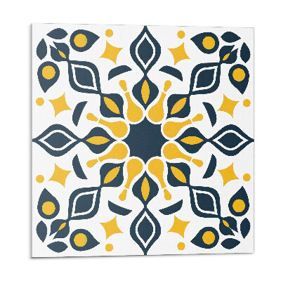 Plăci de vinil Model floral cu simetrie