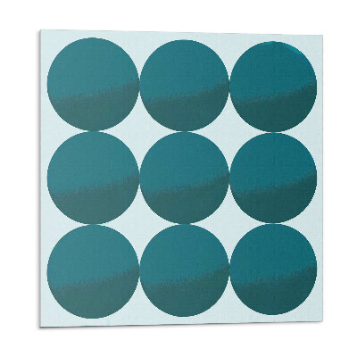 Plăcile de vinil Aranjamentul cercurilor într-o grilă