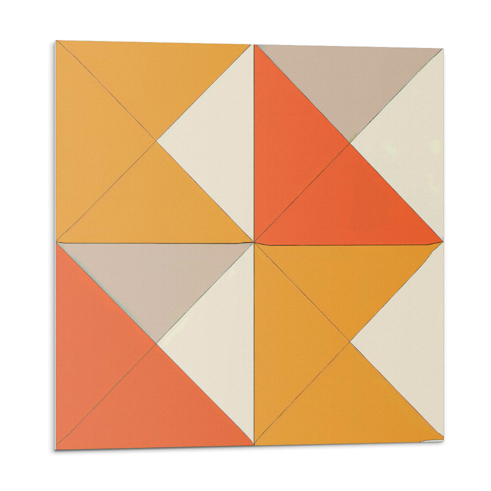 Plăci de vinil Triunghiuri geometrice în aranjament