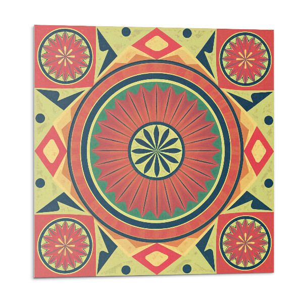 Plăcile de vinil Model geometric de mandală