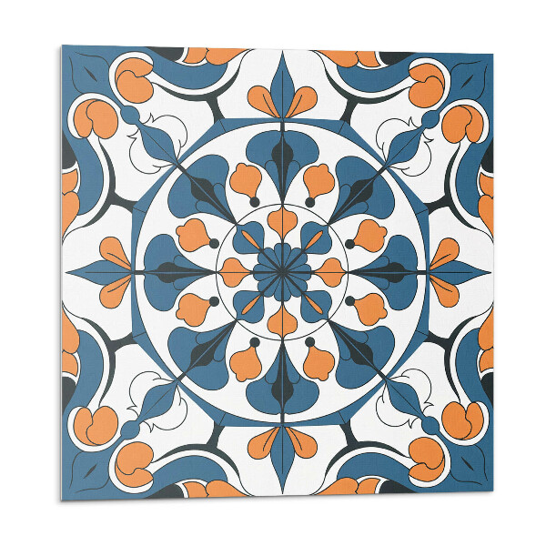 Panouri de vinil PVC Model floral într-o mandală
