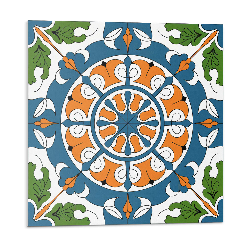 Plăcile de vinil Model decorativ cu motive vegetale