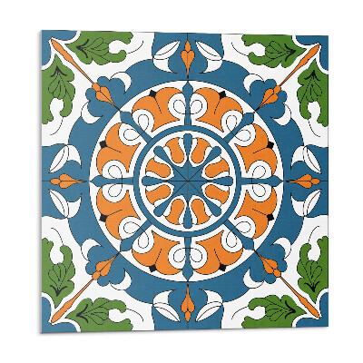 Plăcile de vinil Model decorativ cu motive vegetale