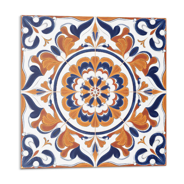 Plăci de vinil Model floral într-un cerc