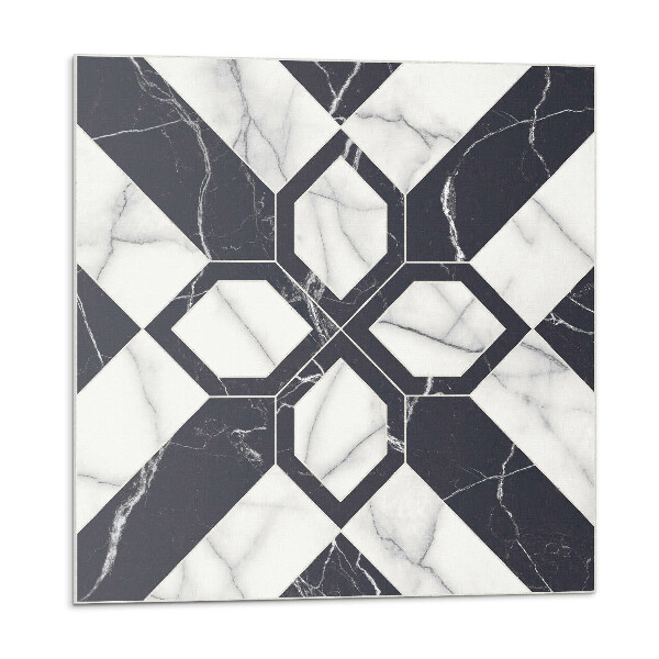 Plăci de vinil Model geometric de marmură