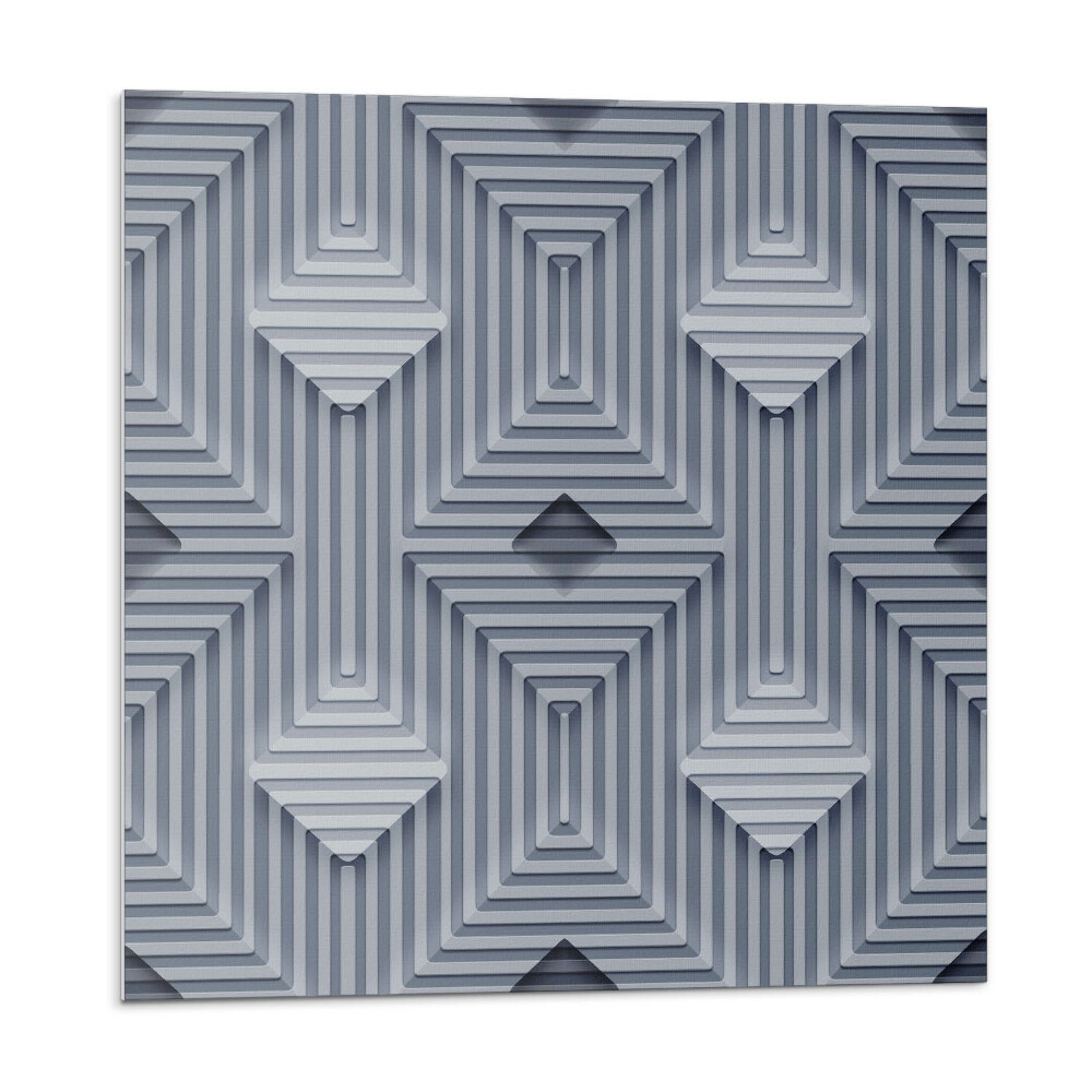 Plăcile de vinil Model geometric cu mai multe straturi