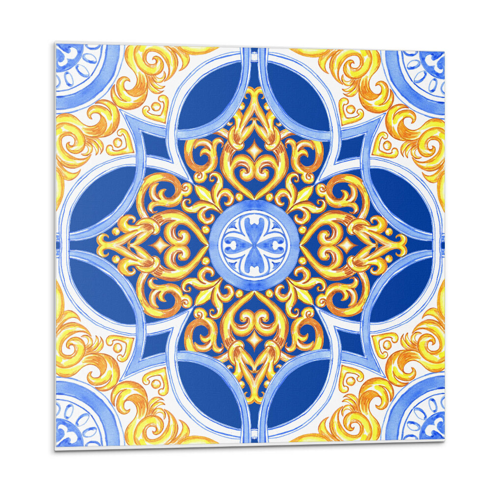 Plăcile de vinil Model decorativ cu motiv floral