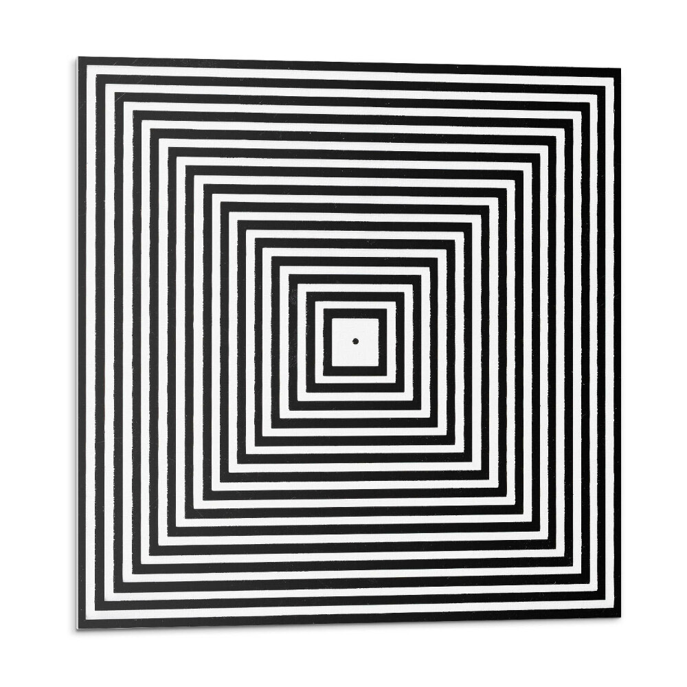 Panouri de vinil PVC Linii concentrice în pătrate