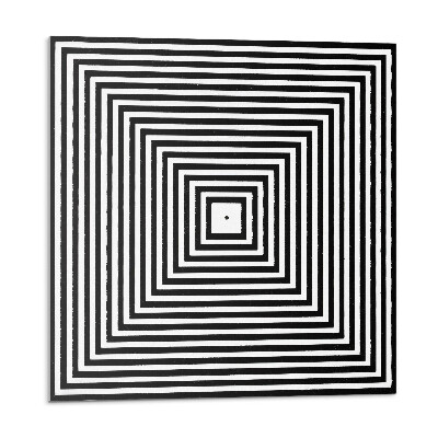 Panouri de vinil PVC Linii concentrice în pătrate