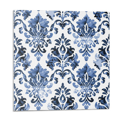 Plăcile de vinil Model floral în stil baroc