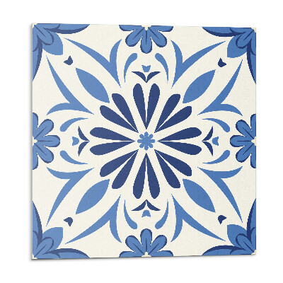 Plăci de vinil Model floral pe fundal