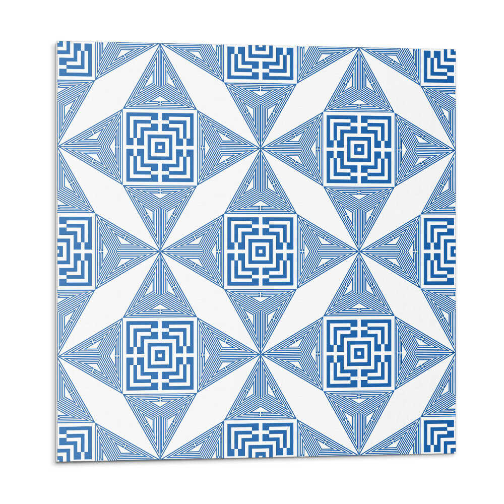 Plăci de vinil Model de grilă geometrică