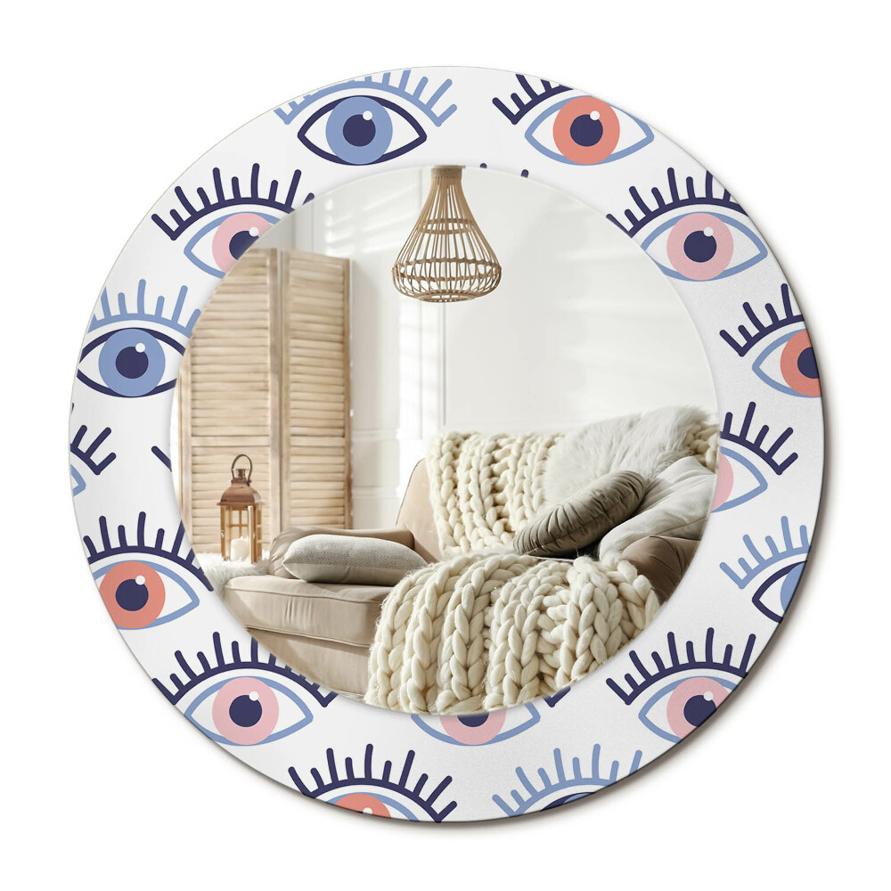 Decor oglinda rotunda Ochi